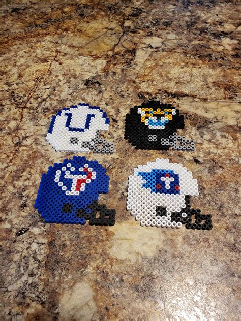 These awesome DIY geometric coasters are made from Perler beads – and they are a perfect way to have some whimsy to your decor. 6. Retro Camper Keychain from The Scrap Shoppe. This DIY retro camper keychain and free pattern are perfect to hold your camper keys, or just for fun if you wish you had a retro camper! 7.. 