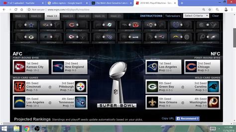 Head over to the 2021 NFL Playoff Bracket. AFC. Away. = Home