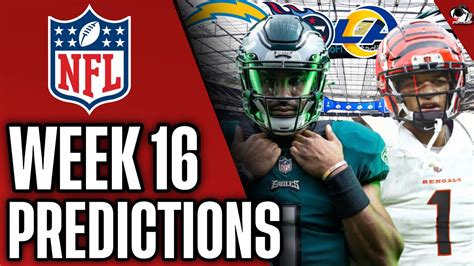 POWER RANKINGS: Cowboys, Steelers flop after blowout losses; 49ers, Ravens battle at top for Week 16 NFL picks, predictions for Week 16 New Orleans Saints at Los Angeles Rams (-4.5) Thursday, 8:15 .... Nfl week 16 predictions 2023