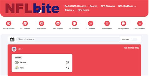 Nflbite.come. Welcome to Crackstreams Links are updated ONE day BEFORE the event. We offer NBA streams, NFL streams, MMA streams, UFC streams and Boxing streams. You can find us on reddit: r/mmastreams/, r/nbastreams, r/nflstreams, r/boxingstreams Please join our discord: Discord Server 
