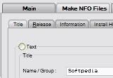 Nfo builder.  A lightweight piece of software that you can effortlessly use to...