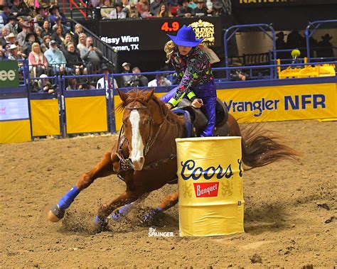 Barrel racing: 13.54 seconds, Amberleigh Moore, 2017 Bull riding: 95 points, Mike White, 1999; Terry Don West, 2003 2021 Wrangler National Finals Rodeo Daysheet - Round 2 . The Latest . Billy Good sets pace after Day 1 of National Circuit Finals Steer Roping Apr 27, 2024; Cowboys eye glory at .... 