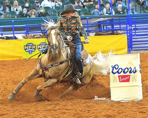 Nfr round 2 barrel racing 2023. Top barrel racers battle it out in Round 8 of the 2023 Wrangler National Finals Rodeo. Rodeo Daily on FanNation. ... NFR Barrel Racing Round 8 Results. 1. Kassie Mowry, 13.3 seconds, $30,706. 2 ... 