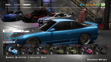 Nfs payback community wraps cracked.  The wrap selection is just blank.  Als...