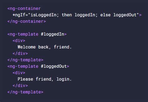Ngif deprecated.  The default else template is blank.  ng generate @angular/core:control...