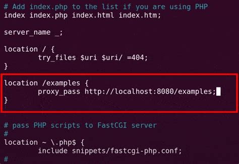 Nginx proxy_pass example.  Last updated: March 22, 2017 As a quick note to se...