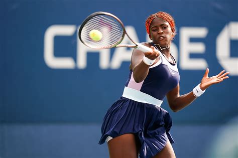 Ngounoue. Jul 29, 2023 · By: Ben Raby. Forgive Clervie Ngounoue if it felt like her entire tennis odyssey flashed before her Saturday. On the same grounds where she was introduced to the game as a toddler, Ngounoue, now 17, introduced herself to the Mubadala Citi Open. The DC native looked at home on Stadium Court beating World No.37 Anna Blinkova 6-3, 6-2 in the first ... 