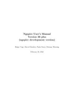 Ngspice altium.  This manual has an entire chapter describing program compilation and av...