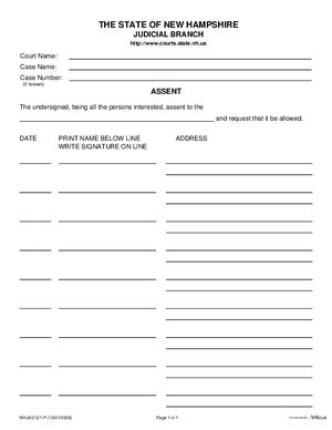 Nh Probate Court Forms