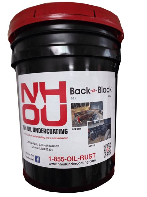 NH Oil Undercoating® is a highly refined food-grade mineral oil product specifically formulated with the environment in mind. It is non-hazardous and causes no health or flammability hazards. The technical term is resolute oil, otherwise known as mineral oil. It is a food-safe grade oil that does not contain any solvents or detergents.