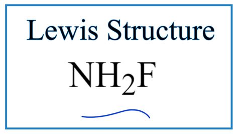 Nh2f lewis structure. NH2F is a chemical compound consisting of one nitrogen atom (N), two hydrogen atoms (H), and one fluorine atom (F). It is also known as nitrogen fluoride. The 