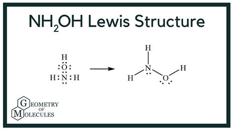 Nh2oh lewis structure. 1 day ago · Let us start drawing lewis structure for NH2. Nitrogen belongs to period 15 and has 5 valence electrons whereas hydrogen belongs to period 1 and has only 1 valence electron. Other than this, we have an electron that gives us the negative charge of -1. The total number of valence electrons in an NH2- anion = 5 + 2*1 + 1 = 8. 