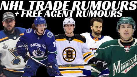 Nhl trade rumours hf. Heading into Monday's 2 p.m. CT trade deadline, the Wild now have two second-round picks at their disposal and are expected to get a third second-rounder awarded to them by the NHL on June 1 as ... 