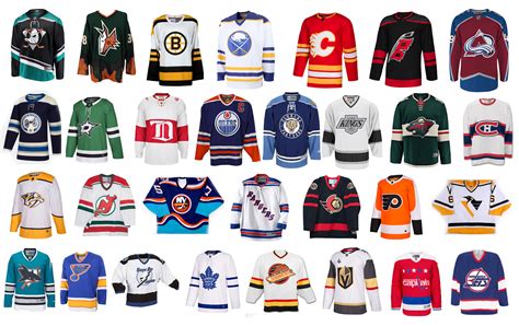Nhl uniforms. October 11, 2021 7:40 am. For this year's NHL uniforms, it's all about the dimensional embroidery. NHL. The last NHL season started three months late, had only 56 games instead of the usual 82, featured rejiggered divisional alignments and took place primarily in empty arenas — all due to the coronavirus pandemic. 