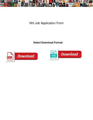 Nht job application form.  We&rsquo;ve redesigned with you in mind &mdash; sim...
