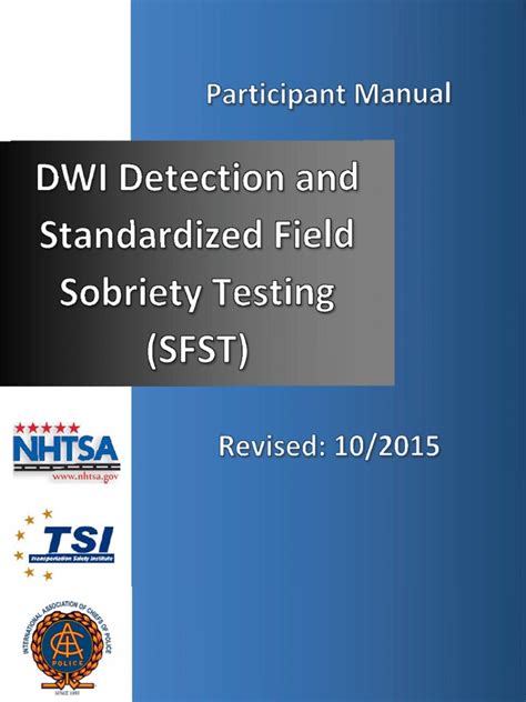 Nhtsa sfst student training manual 2015. - Surgery of the small bowel handbooks in general surgery.