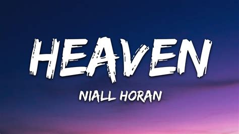 Niall horan heaven lyrics. Things To Know About Niall horan heaven lyrics. 