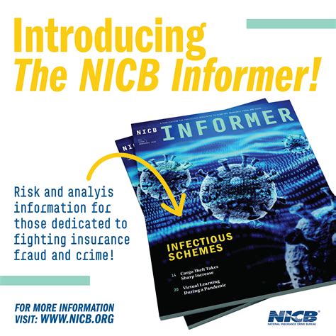 Nicb - NICB's annual reports highlight accomplishments by the organization in our core pillars, and include financial statements, a membership listing, board and staff photos and additional resources. For copies, contact the NICB at 800.447.6282, or access digital copies by clicking the links below. Contents may be republished whole, or in part, with attribution to …