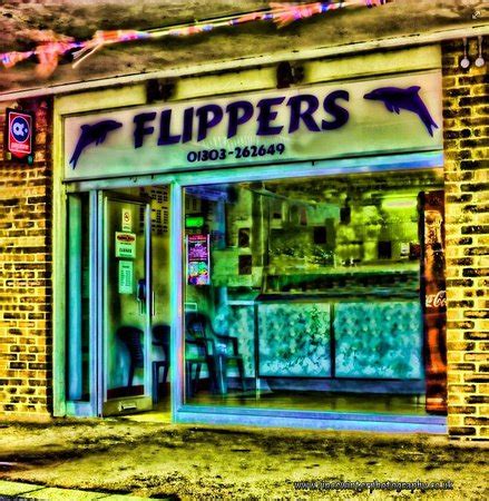 Nice traditional Fish and chips - Review of Flippers Fish Bar, Hythe ...