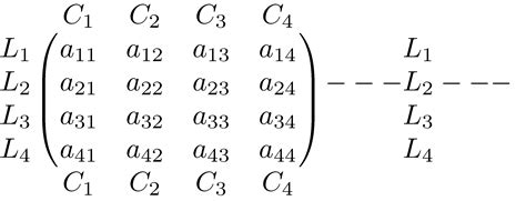 Nicematrix latex examples.  The guide of utilisation is the document nicematrix.  I thought ...