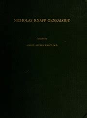 Nicholas Knapp Genealogy - Alfred Averill Knapp - Google Books