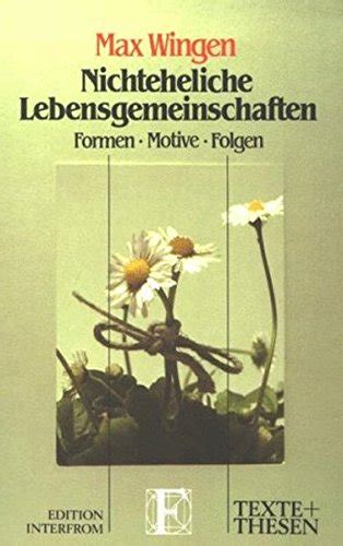 Nichteheliche lebensgemeinschaft und rechtliche regelung  ein widerspruch?. - Project management the managerial process 6th edition paperback.