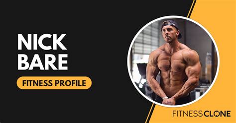 Nick Bare Workout Routine and Diet Plan - FitnessReaper.com