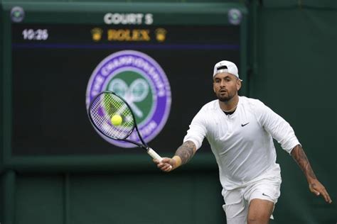 Nick Kyrgios has played 1 match in 2023 heading to Wimbledon. He almost dreaded returning