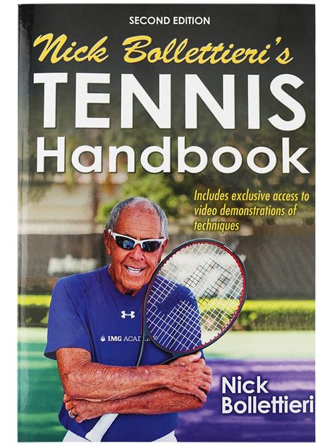 Nick bollettieris tennis handbook 2nd edition by bollettieri nick. - Hp pavilion dv7 notebook pc service manual.