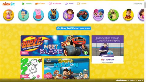 This page contains free online games based on animated series broadcast by the Nick Jr channel. The main difference between them and other Nickelodeon games is the age restriction. Free online Nick Jr games are primarily targeted on children under 6 years old.. 