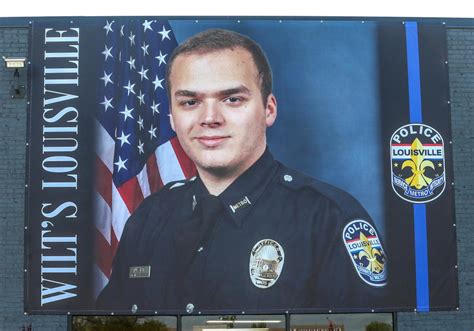 Nick wilt. Nickolas Wilt, a 26-year-old rookie officer, ran towards a gunman who opened fire at a Louisville bank on Monday. He's the latest to be heralded as a hero amid America's gun violence crisis. 