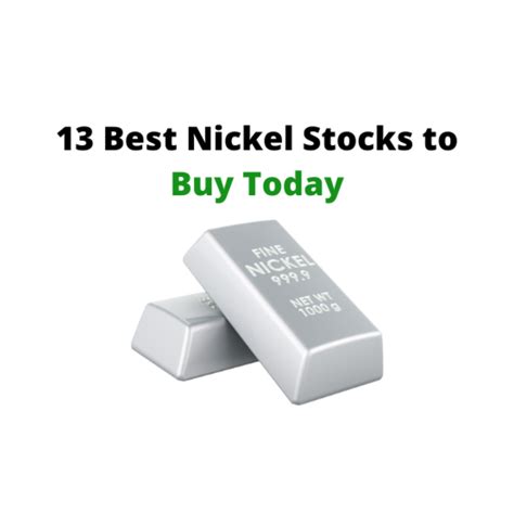Nickel stocks to buy. Things To Know About Nickel stocks to buy. 