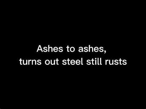 Nickelback - Steel Still Rusts lyrics - Meaningful Lyrics