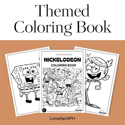 Nickelodeon Coloring Book The Spla