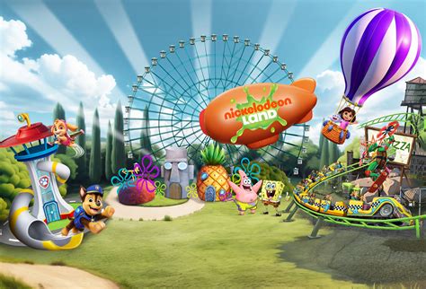 Nickelodeon Land.