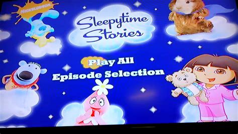 Nickelodeon sleepytime stories dvd menu. Things To Know About Nickelodeon sleepytime stories dvd menu. 