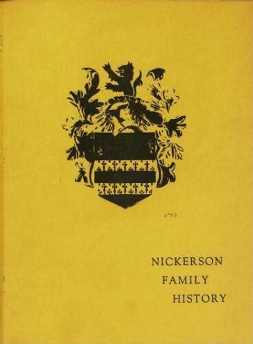 Nickerson Family History: Last Name Origin & Meaning