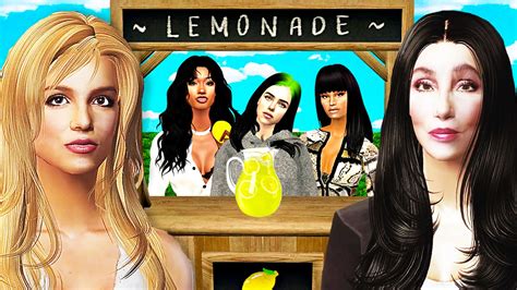 Nicki Minaj And The Lemonade Stand - YouTube