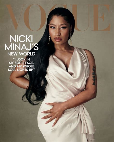 Nicki Minaj makes US Vogue cover debut