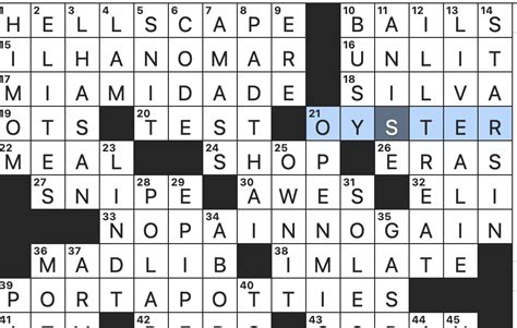 Nickname that drops -ces NYT Crossword