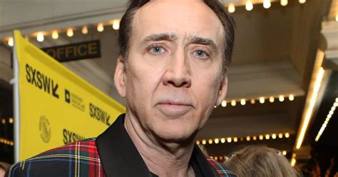 Nicolas Cage stuns fans in tartan suit as he details his love for ...