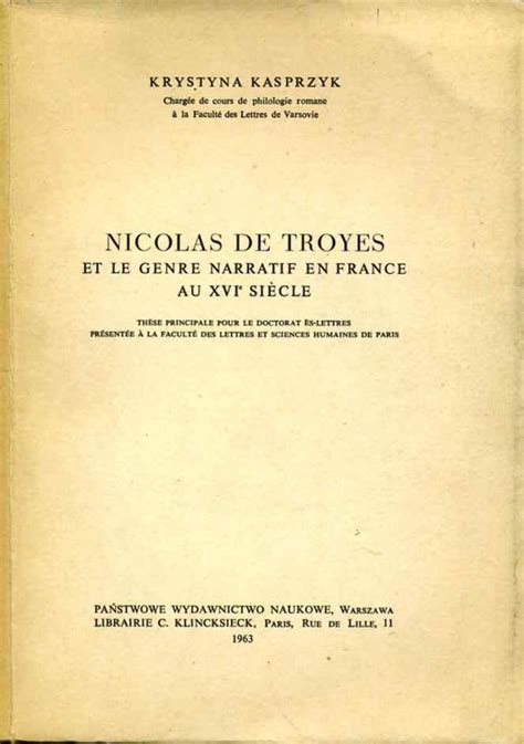 Nicolas de troyes et le genre narratif en france au xvie siècle. - Paysans et bergers des pays de savoie..