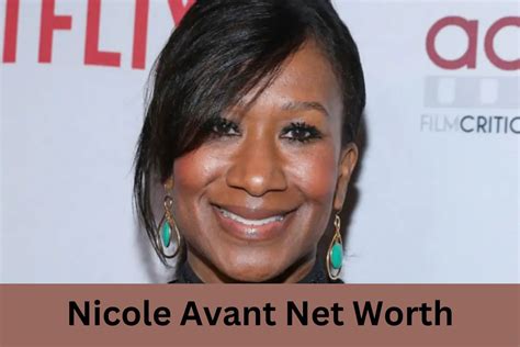 Nicole avant net worth. Things To Know About Nicole avant net worth. 
