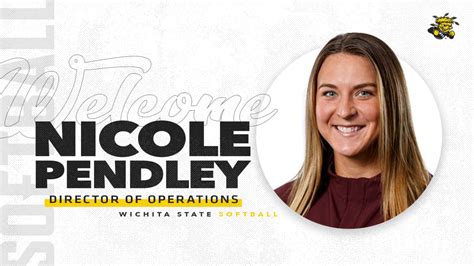 A two-time national champion at the University of Oklahoma, Nicole Pendley joined the Wichita State softball program in August of 2021. Prior to Wichita State, Pendley spent two seasons as a graduate assistant at Mississippi State University.. 