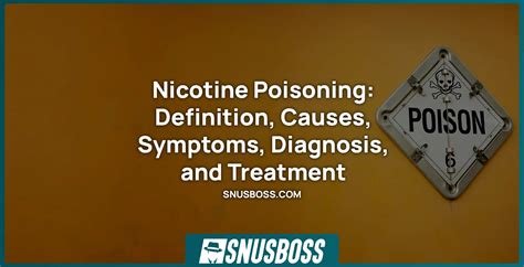 Nicotine Sickness: Symptoms, Causes, and Treatment