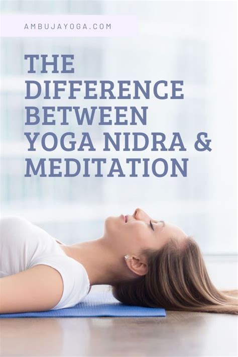 Nidra meditation. If you've never tried Yoga Nidra before, you're in for a treat! It's basically a super relaxing long meditation, involving visualisation, body awareness ... 