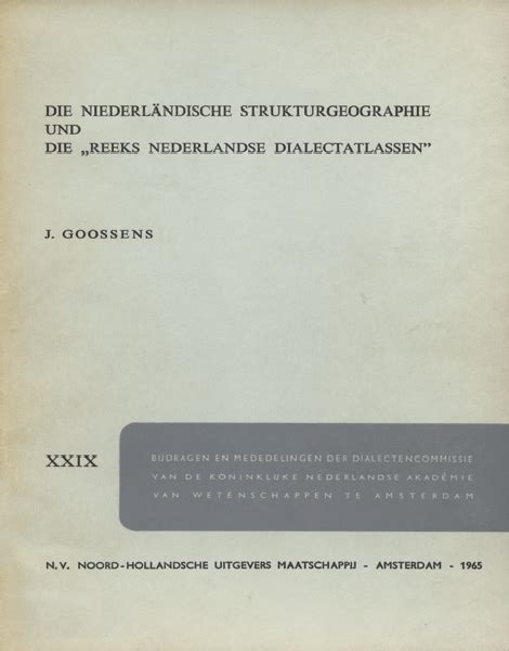 Niederländische strukturgeographie und die reeks nederlandse dialectatlassen. - 1964 chevrolet pickup truck wiring diagram manual reprint.