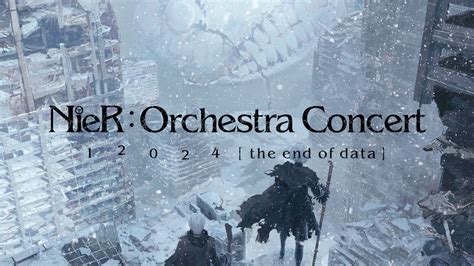 Nier concert. AWR Music Productions presents NieR:Orchestra Concert 12024 [the end of data] AWR Music Productions is proud to partner with legendary video game developer SQUARE ENIX to present a phenomenal multimedia production: ‘NieR:Orchestra Concert 12024 [the end of data]’. With symphony orchestra and chorus under the direction of conductor Eric Roth, … 
