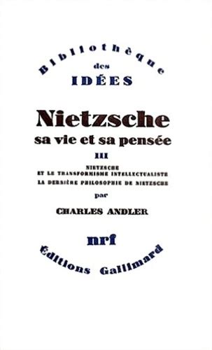 Nietzsche, sa vie et sa pensée, tome 3. - Solutions manual for principles of physical biochemistry.