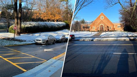 Nieve húmeda cubre zonas del DMV, mientras escuelas anuncian retrasos